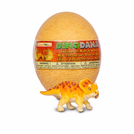 Dino Dana Triceratops Baby in Egg