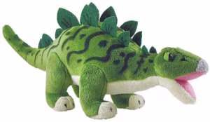 Wow Toyz Cuddle Zoo Plush Stegosaur 12"