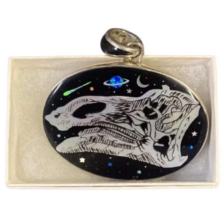 Maiasaura 40th Anniversary Commemorative Pendant