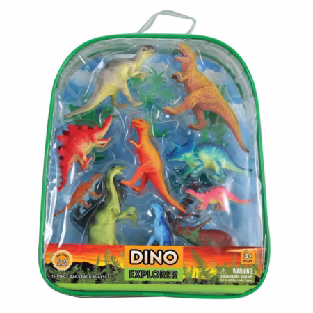 Wow Toyz Dino Explorer 15 pc Backpack