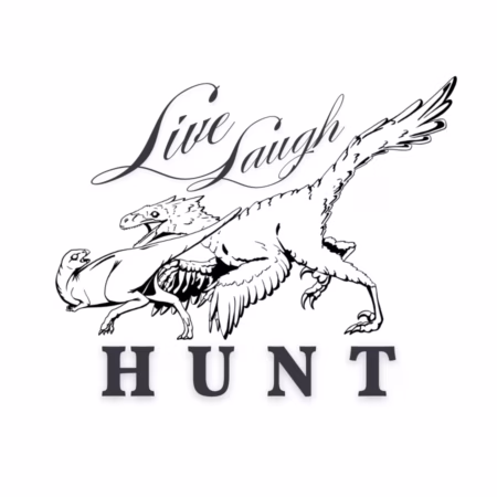 Live Laugh Hunt 2.5" Sticker