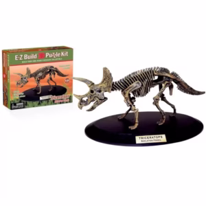 E-Z Build 3D Triceratops Skeleton Puzzle Kit