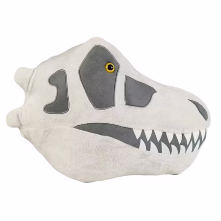 Fuzzy Fossils Gigantic T-rex Skull