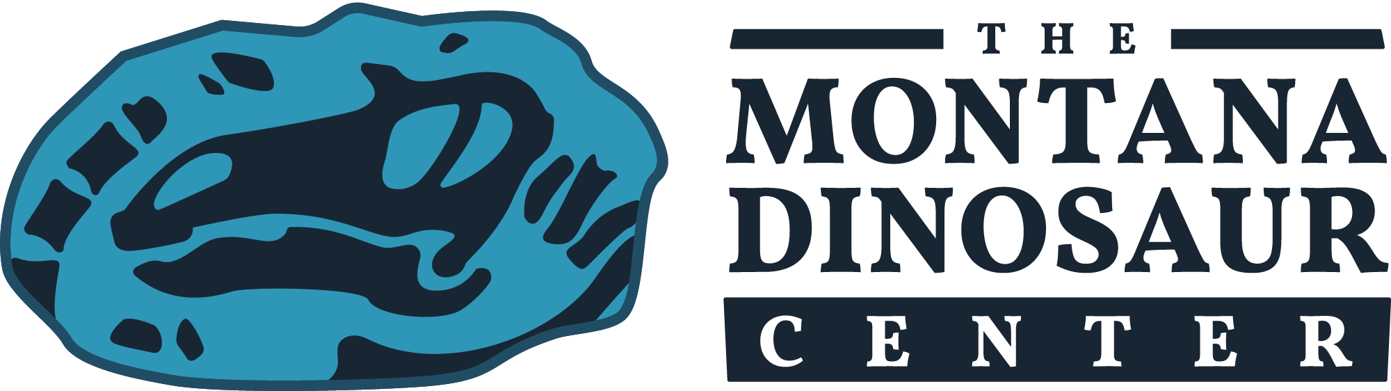 The Montana Dinosaur Center Logo and Wordmark